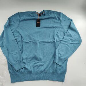 Boss Men's Crew Neck Sweater Size XXL Color Blue
